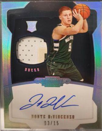 Donte DiVincenzo [Autograph Jersey Silver] #178