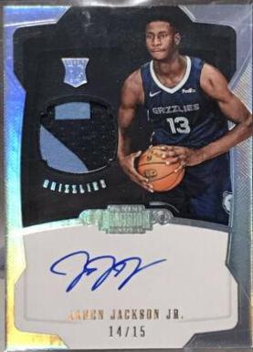 Jaren Jackson Jr. [Autograph Jersey Silver] #173