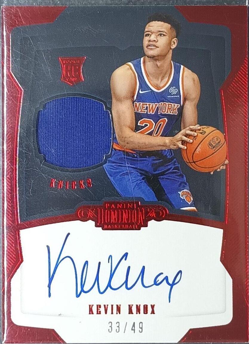 Kevin Knox [Autograph Jersey Red] #152