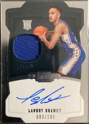 Landry Shamet [Autograph Jersey Gold] #146