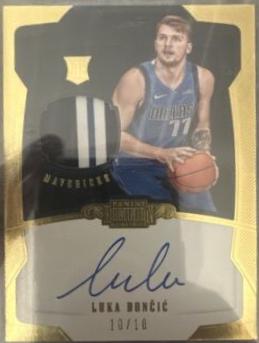 Luka Doncic [Autograph Jersey Gold] #159
