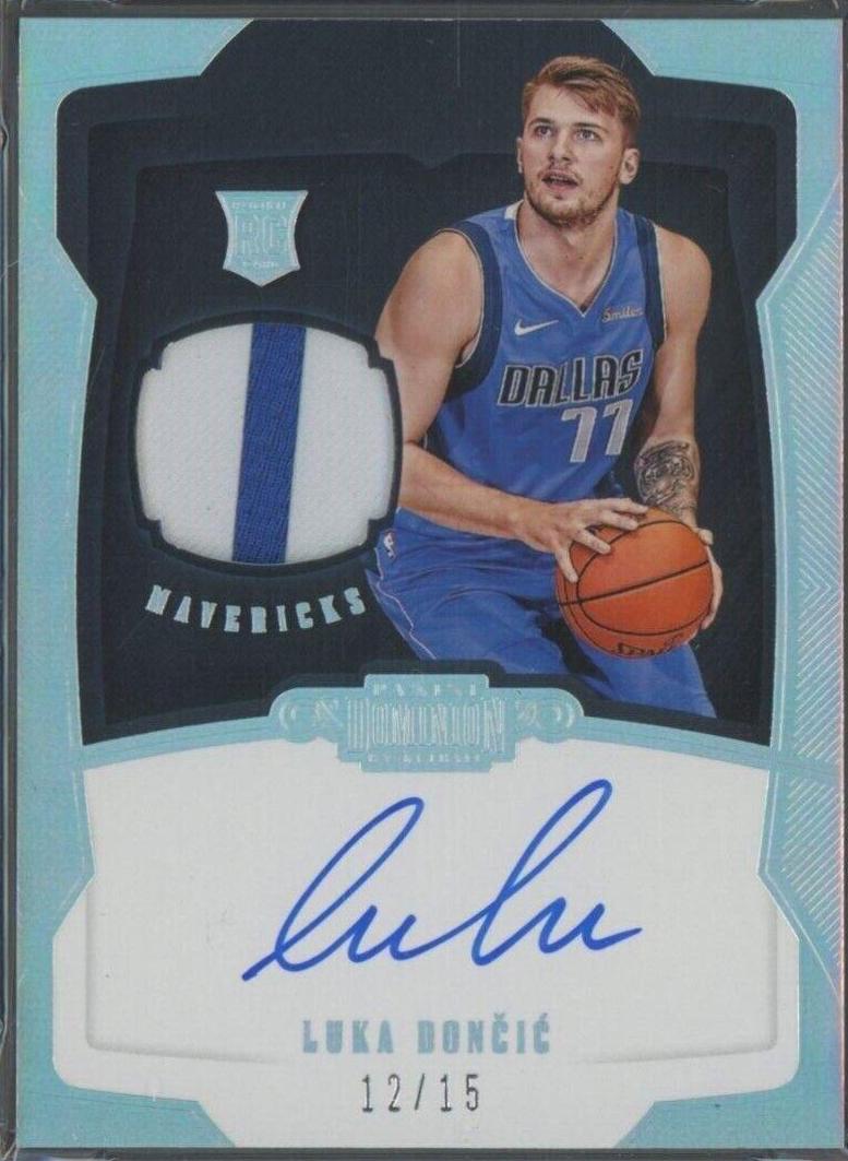 Luka Doncic [Autograph Jersey Silver] #159