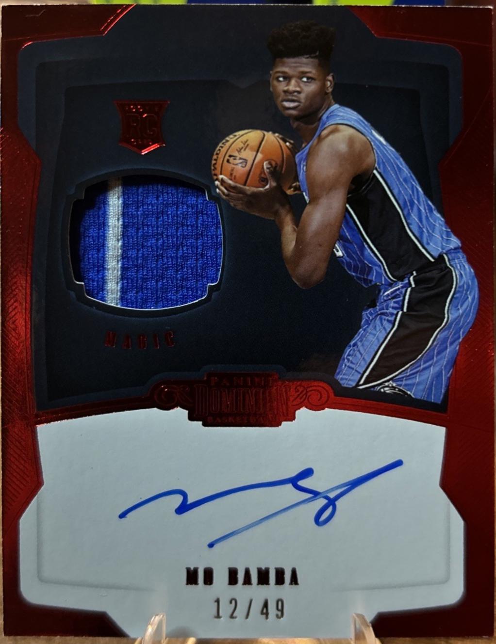 Mo Bamba [Autograph Jersey Red] #156