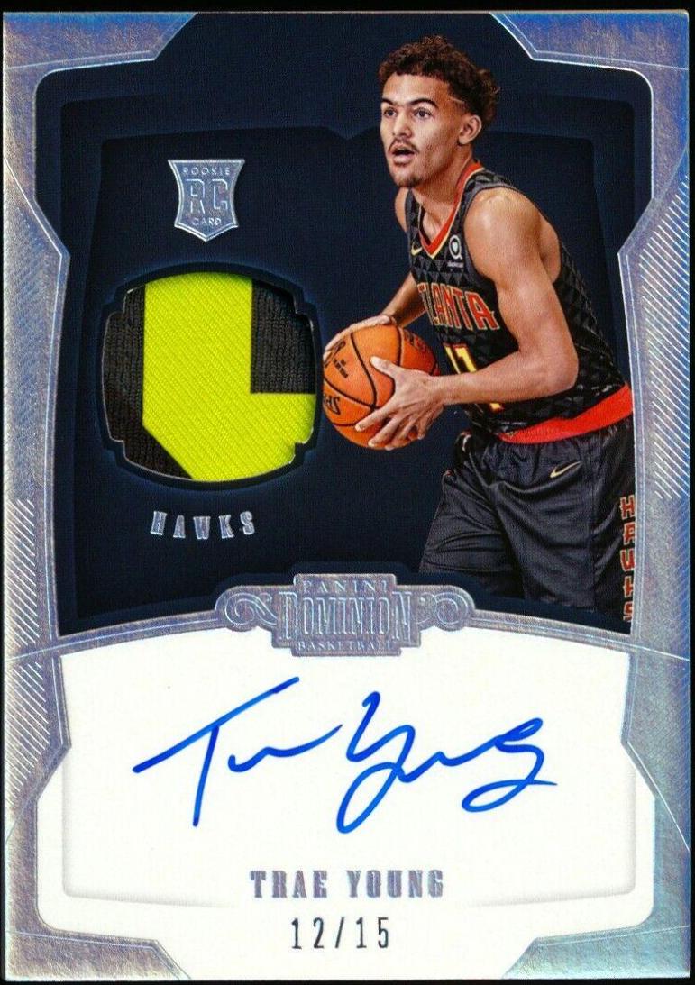 Trae Young [Autograph Jersey Silver] #180