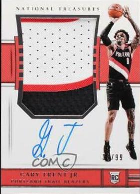 Gary Trent Jr. Patch Autograph #140