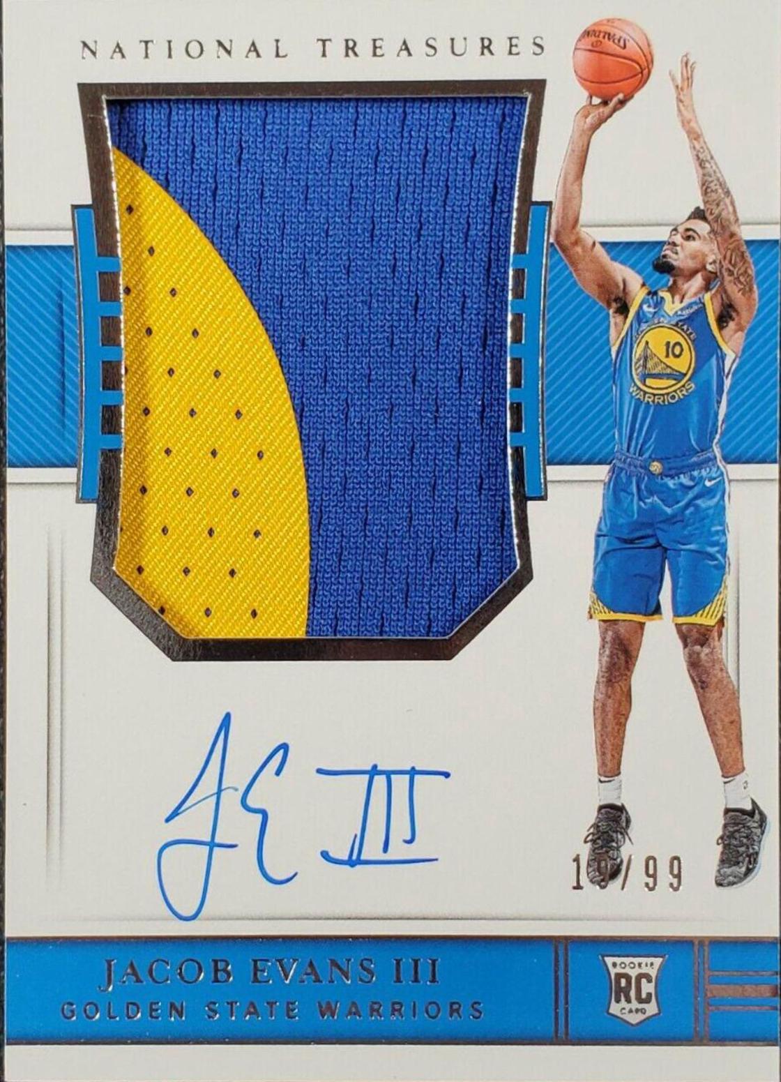 Jacob Evans III [Patch Autograph] #122