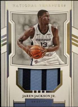 Jaren Jackson Jr. [Patch Autograph Gold] #104