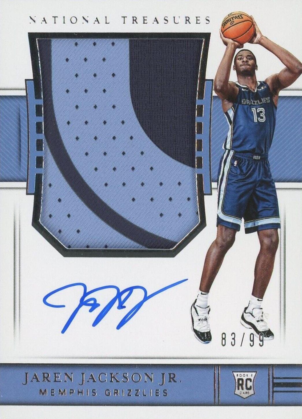 Jaren Jackson Jr. [Patch Autograph] #104