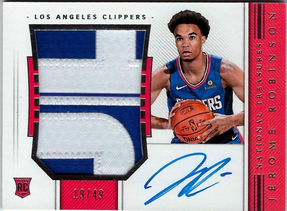 Jerome Robinson Patch Autograph #124