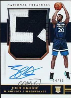Josh Okogie [Patch Autograph Fotl] #105