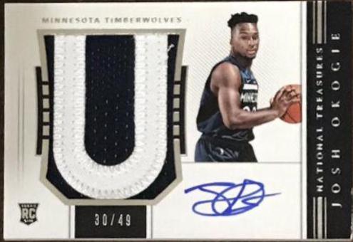 Josh Okogie [Patch Autograph] #105