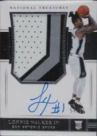 Lonnie Walker IV [Patch Autograph] #117