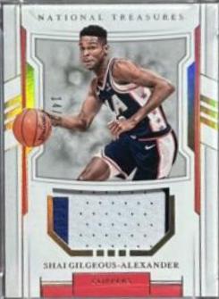 Shai Gilgeous Alexander [Patch Autograph Gold] #121
