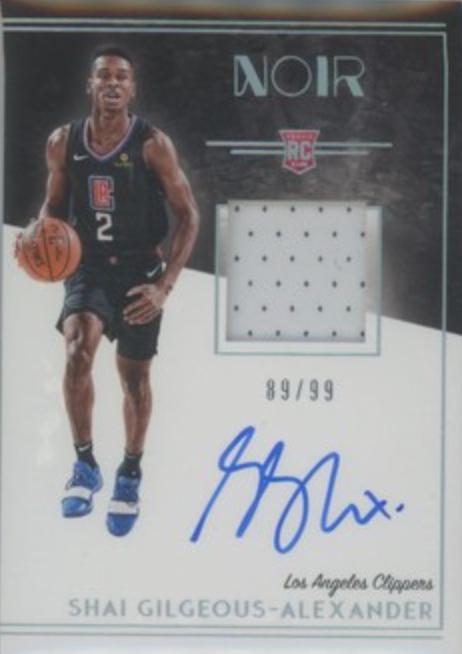Shai Gilgeous-Alexander [Patch Autograph] #351