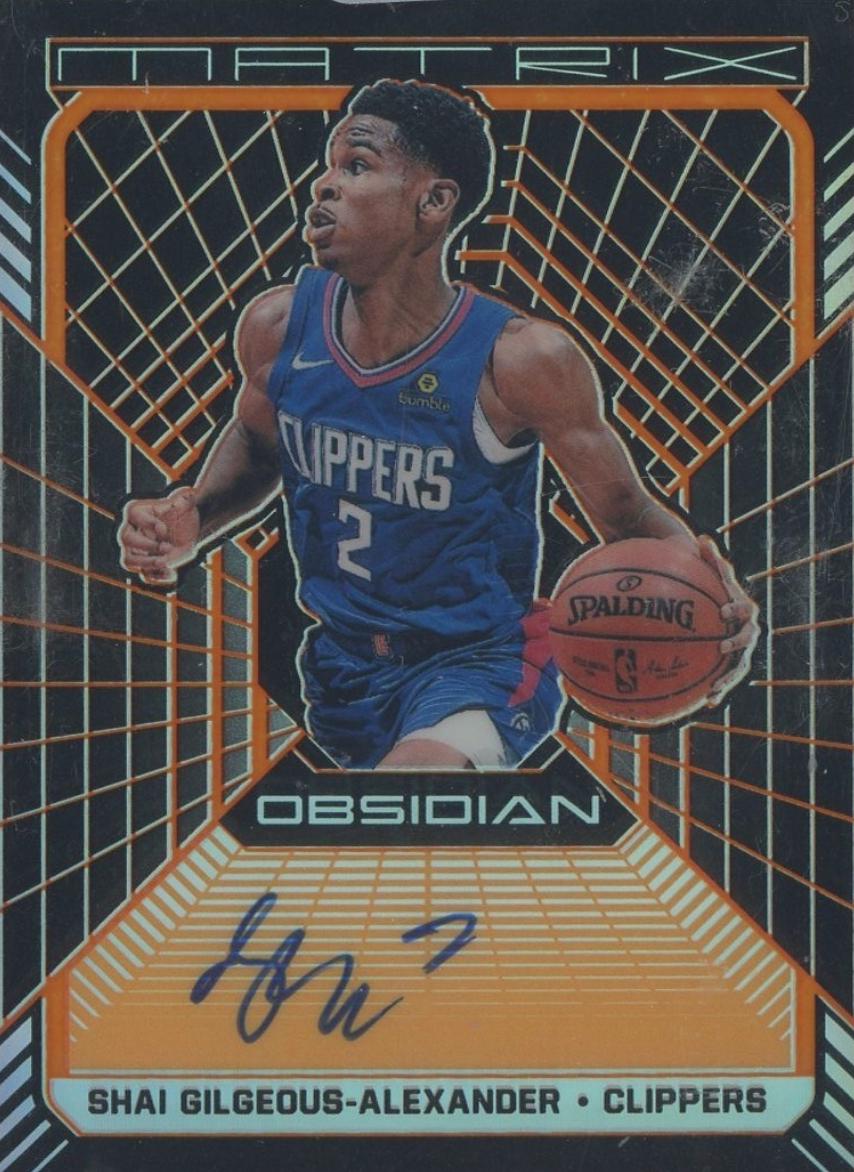 Shai Gilgeous Alexander [Orange] #MA-SGA