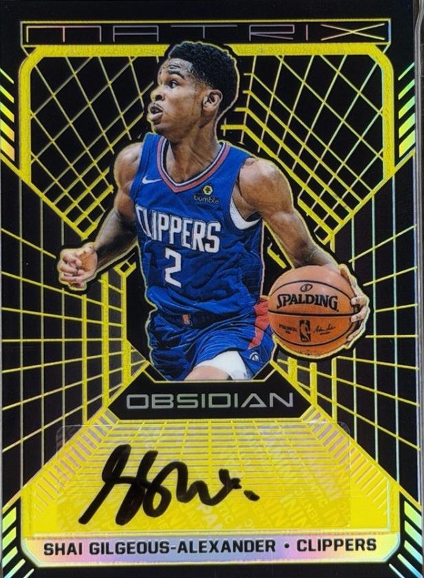 Shai Gilgeous Alexander [Yellow] #MA-SGA