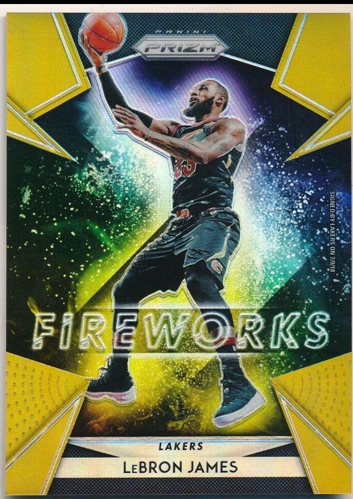 LeBron James [Gold Prizm] #19