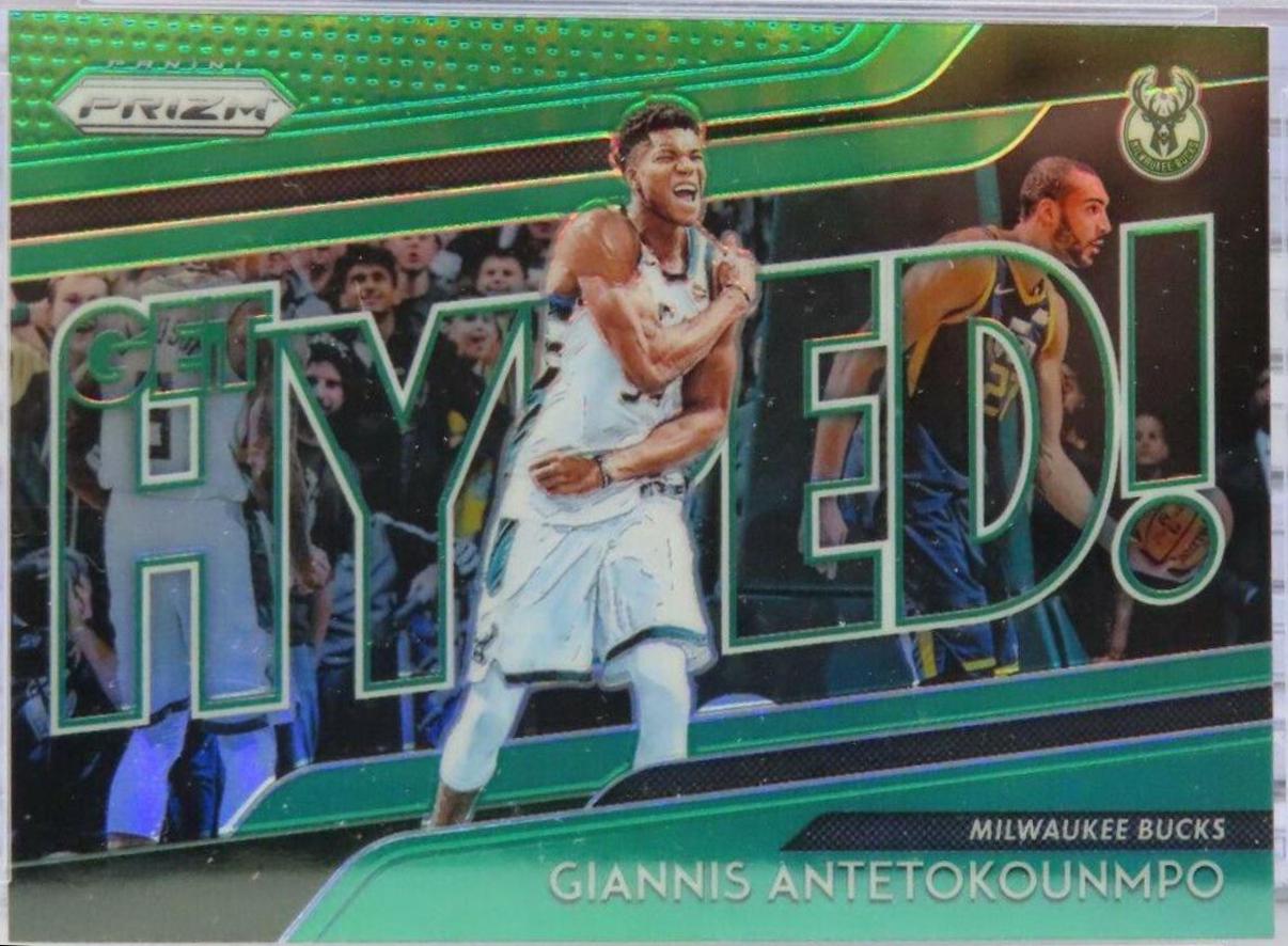 Giannis Antetokounmpo [Green Prizm] #8