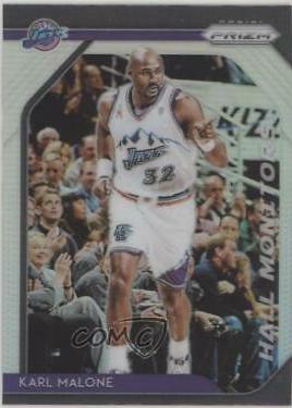 Karl Malone #5 [silver prizm] #5