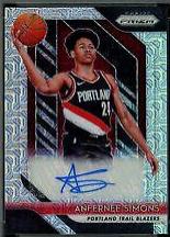 Anfernee Simons [Mojo Prizm] #RSASM