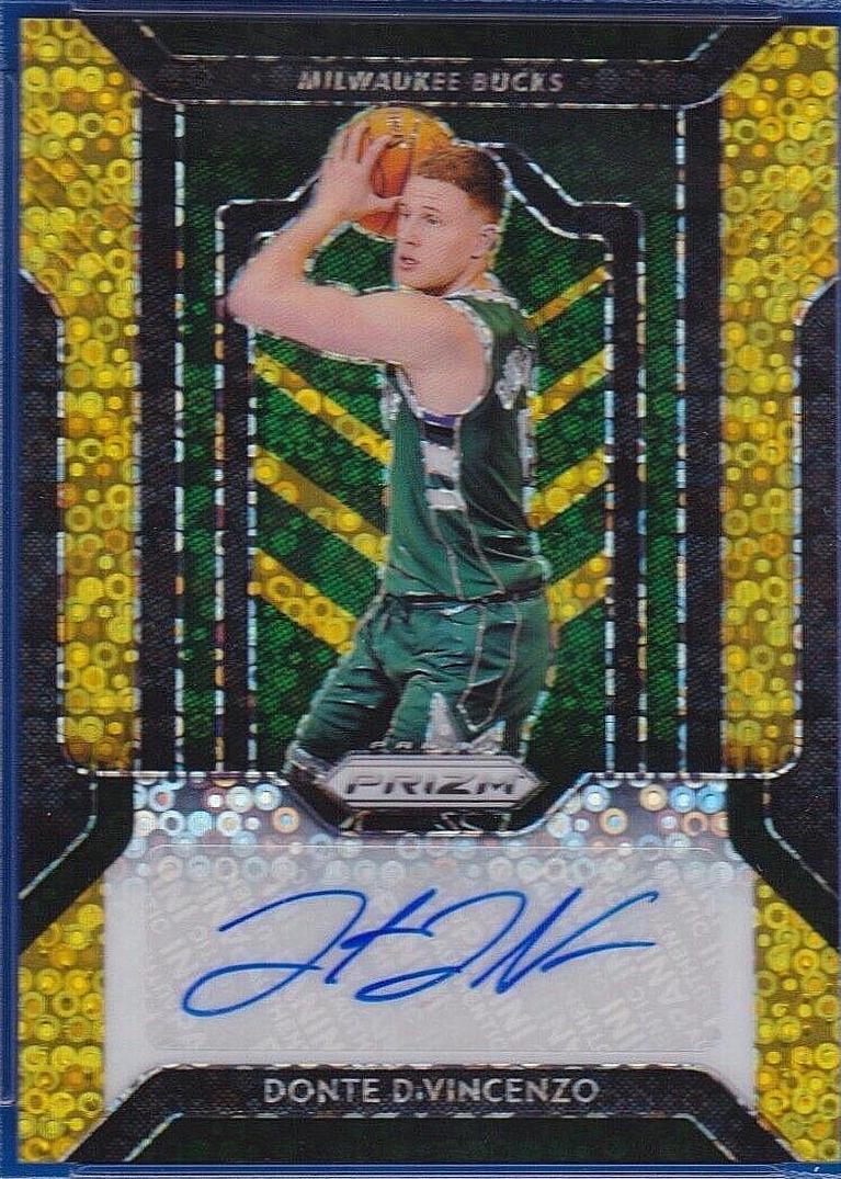 Donte DiVincenzo [Gold Prizm] #RSDDV