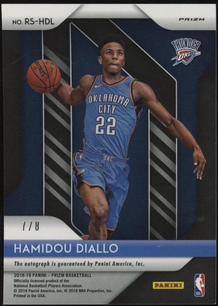 Hamidou Diallo [Choice Prizm Green] #RSHDL