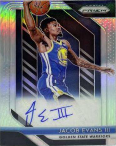 Jacob Evans III [Silver Prizm] #RSJEV