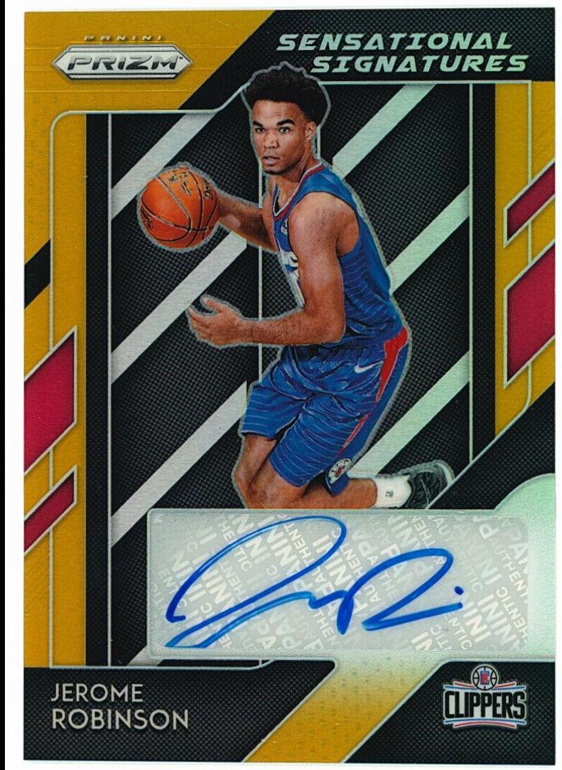 Jerome Robinson [Gold Prizm] #RSJRB