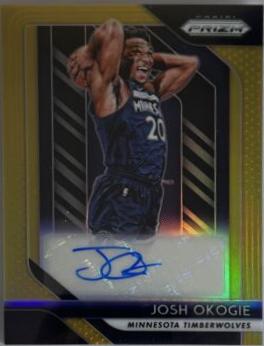 Josh Okogie [Gold Prizm] #RSJOK