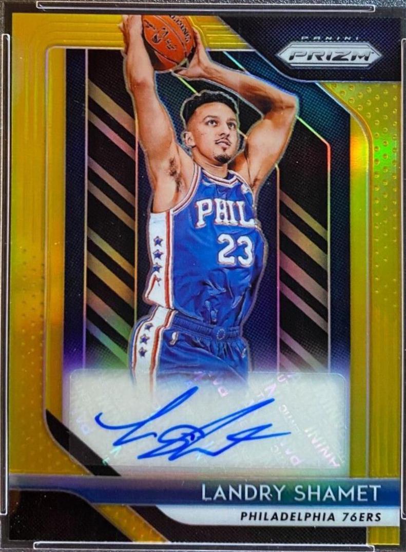 Landry Shamet [Gold Prizm] #RSLSH