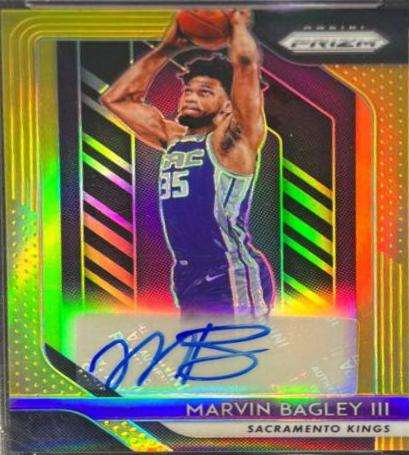 Marvin Bagley III [Gold Prizm] #RSMB3