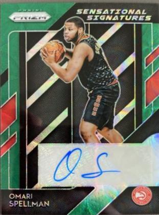 Omari Spellman [Choice Prizm Green] #RSOSP