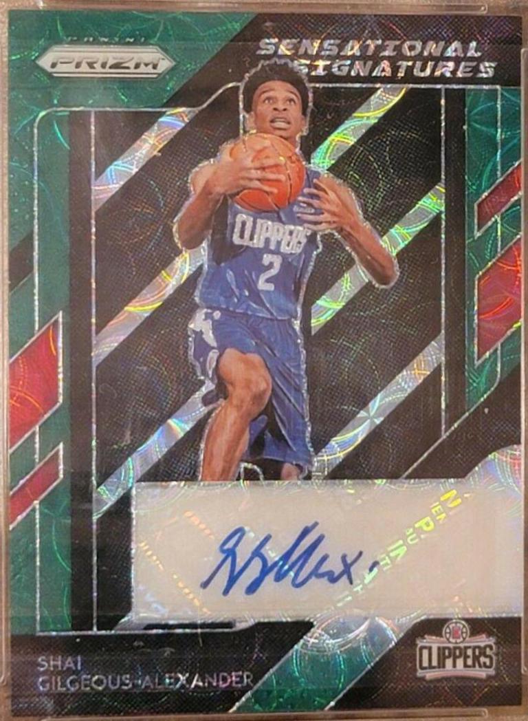 Shai Gilgeous Alexander [Choice Prizm Green] #RSSGA