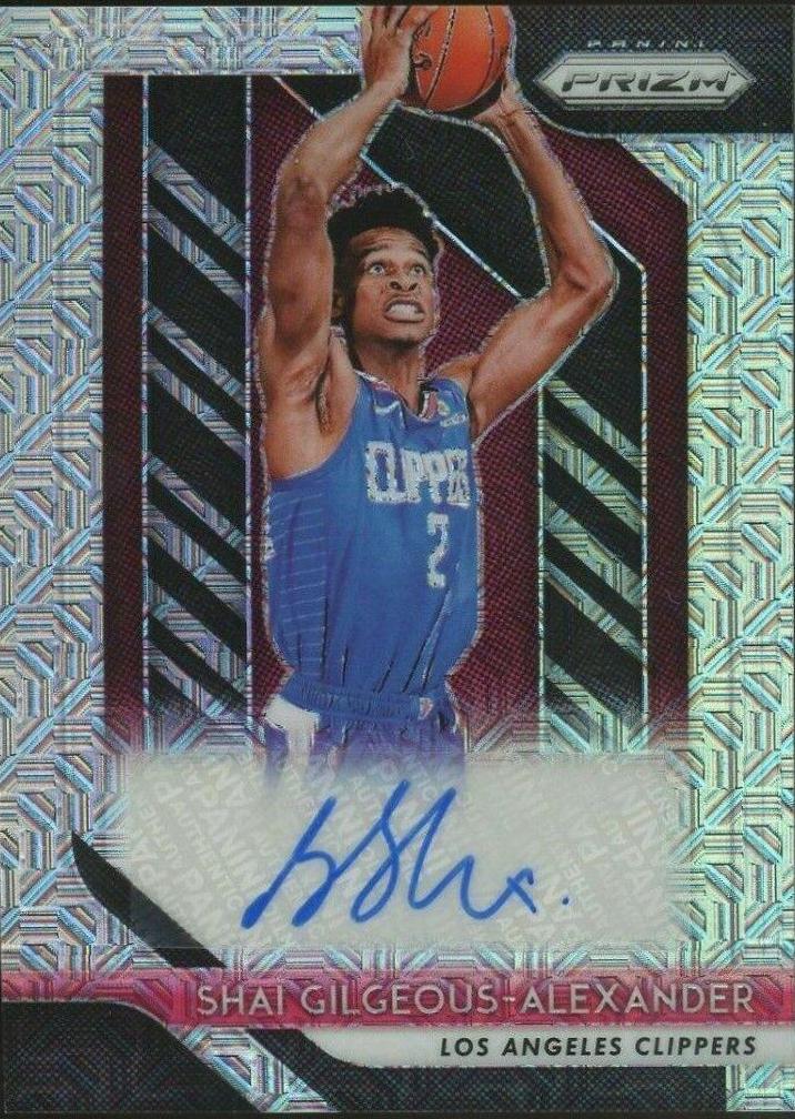 Shai Gilgeous Alexander [Mojo Prizm] #RSSGA