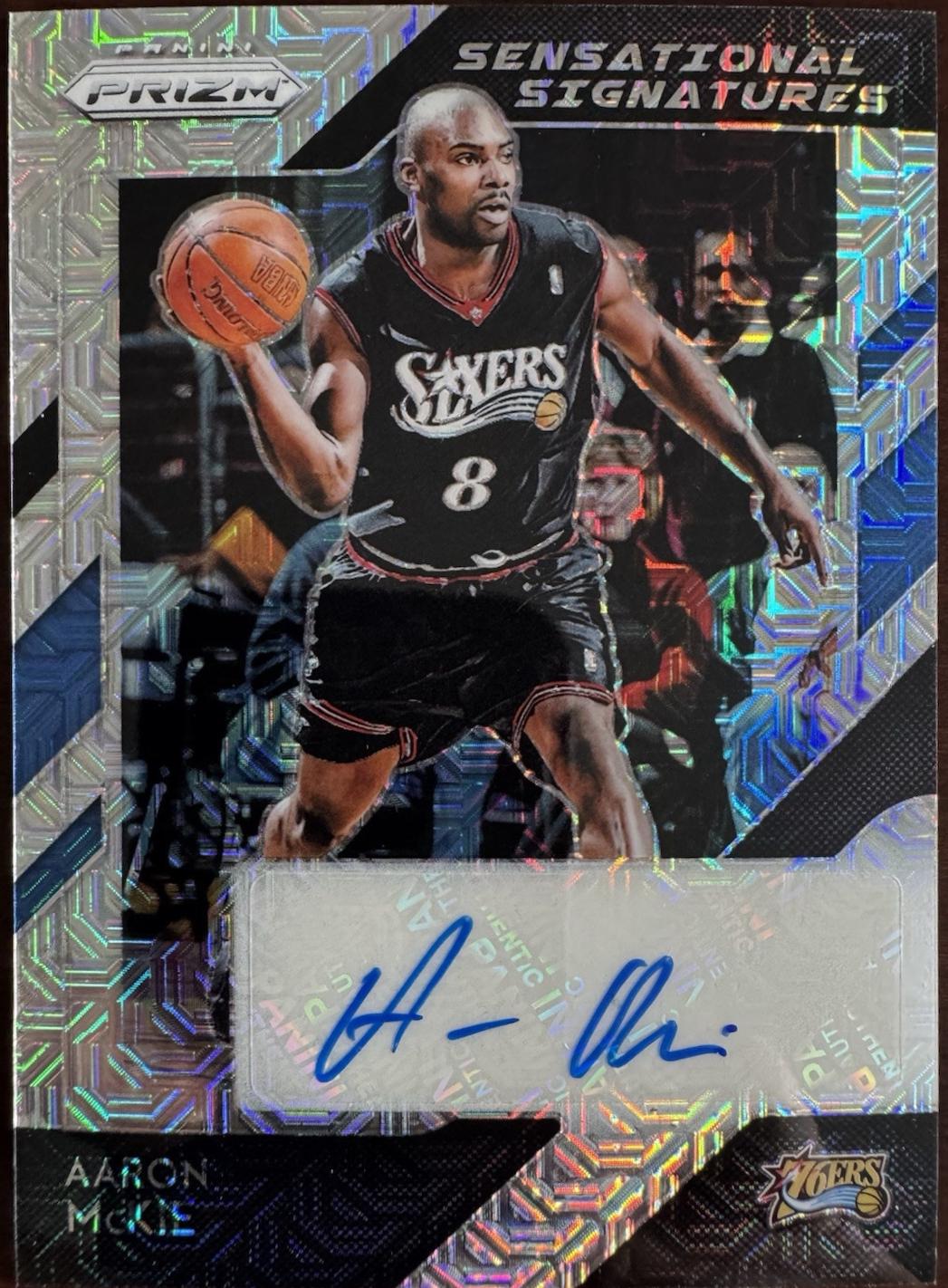 Aaron McKie [Mojo Prizm] #SS-AMK