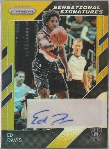 Ed Davis [Gold Prizm] #SS-EDV