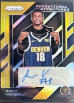 Jarred Vanderbilt [Gold Prizm] #SS-JVB