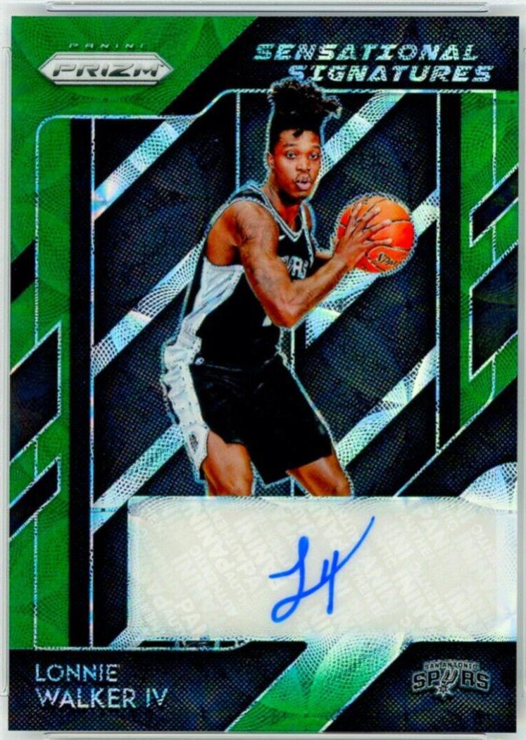 Lonnie Walker IV [Choice Prizm Green] #SS-LW4