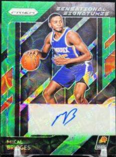 Mikal Bridges [Choice Prizm Green] #SS-MKB