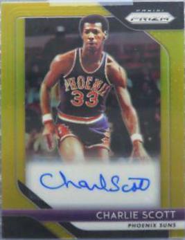 Charlie Scott [Gold Prizm] #SCST