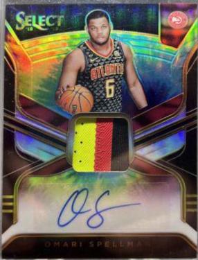 Omari Spellman [Tie Dye Prizm] #OSP