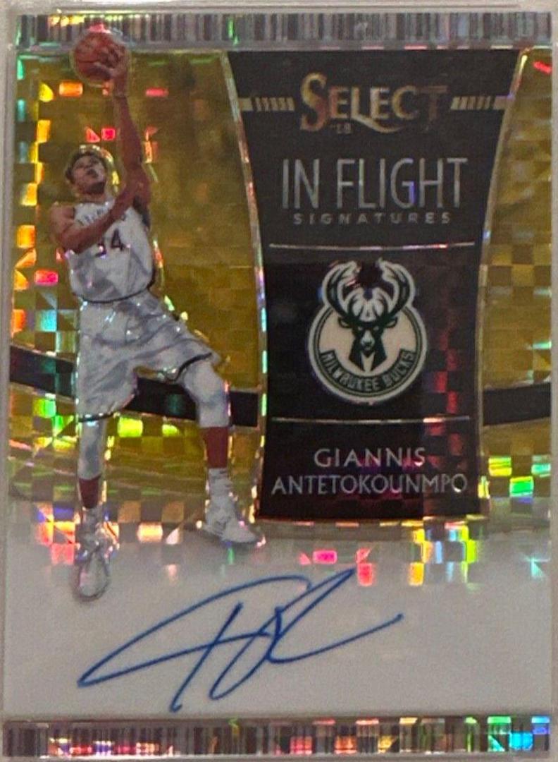 Giannis Antetokounmpo [Gold Prizm] #IF-GAN