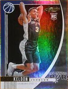 Keldon Johnson [Blue] #3