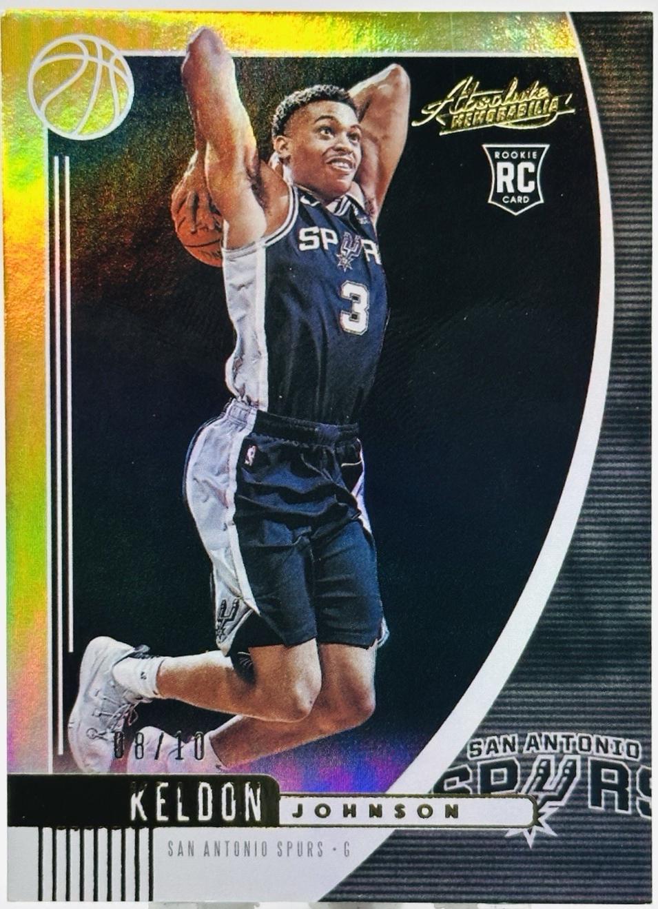 Keldon Johnson [Gold] #3