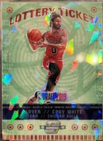 Coby White [Red Cracked Ice] #7
