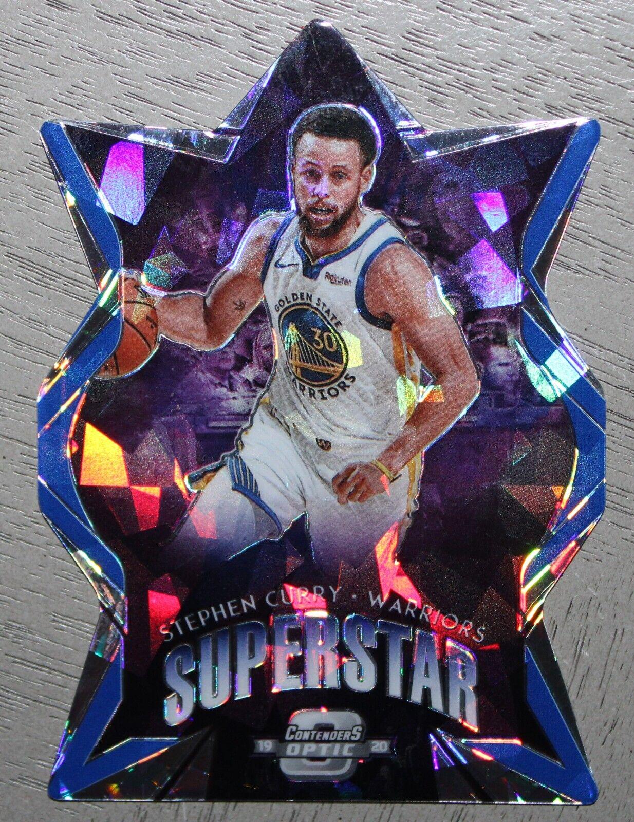 Stephen Curry [Blue Cracked Ice] #9
