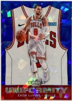 Zach LaVine [Blue Cracked Ice] #10