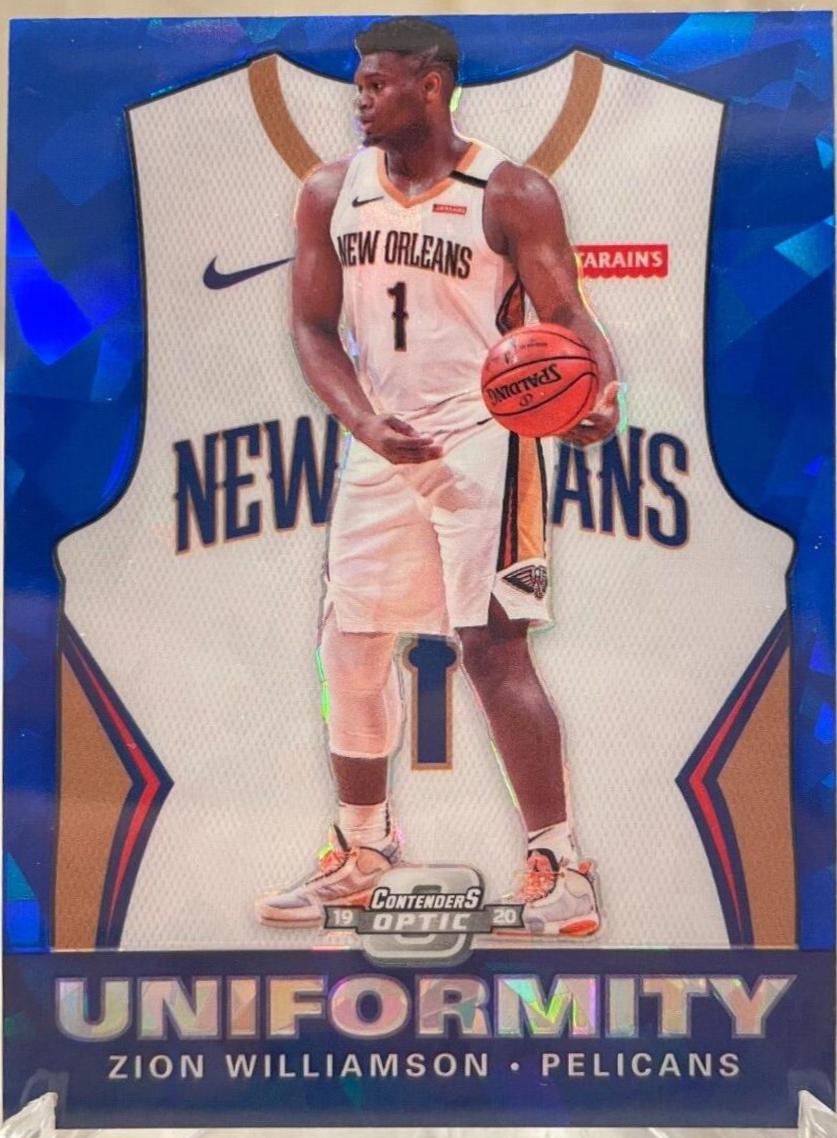 Zion Williamson [Blue Cracked Ice] #5