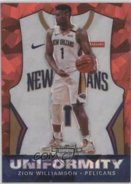 Zion Williamson [Red Cracked Ice] #5