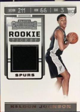 Keldon Johnson #RTS-KJN